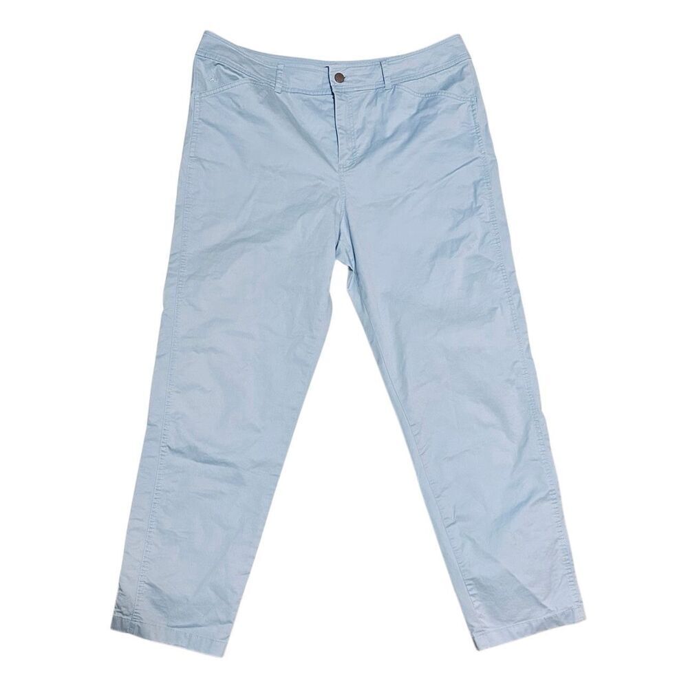 Pendleton Womens Blue Chino Cotton Pants Size 14